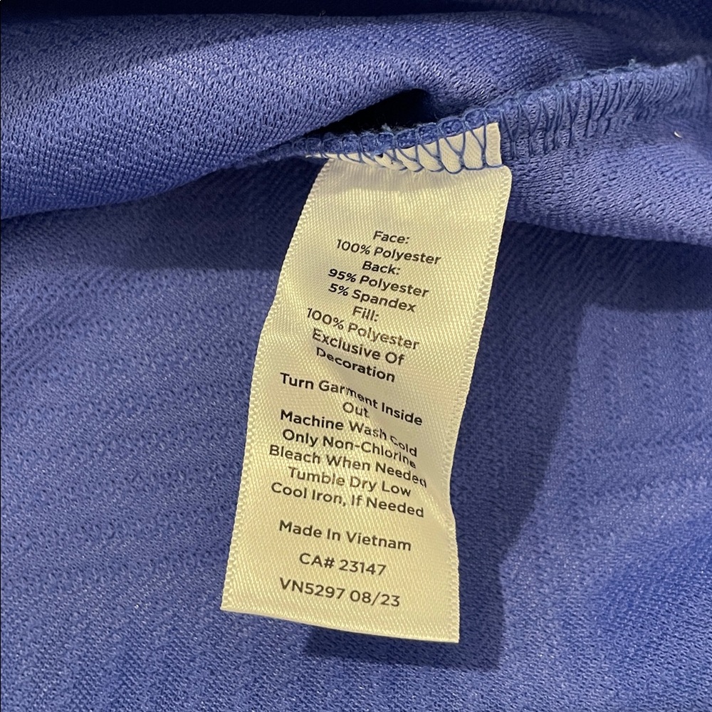 T by Talbot’s Blue Pullover Top - Picture 8 of 9